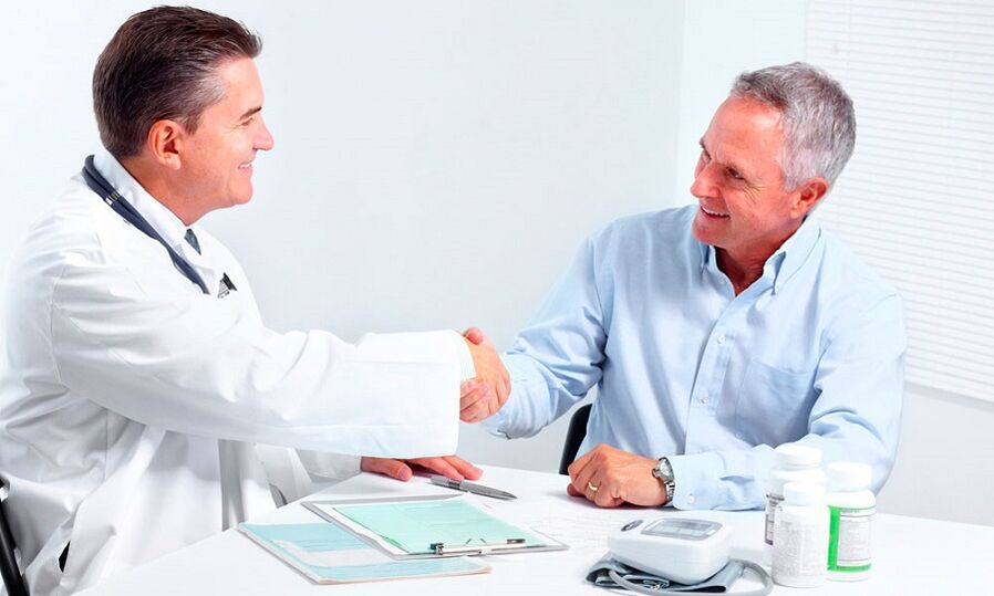 Consejo especializado con prostatitis